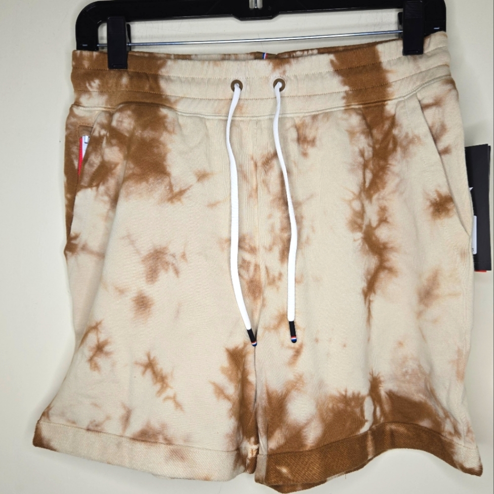 Nwt Fourlaps rush shorts Russet Tie Dye workout
